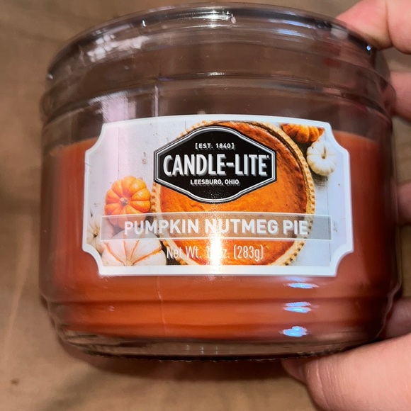 Pumpkin Nutmeg Pie 3 wicked candle - Picture 1 of 2